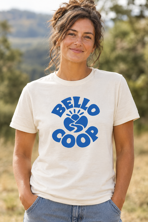 Bello Co-op Staple Tee Natural