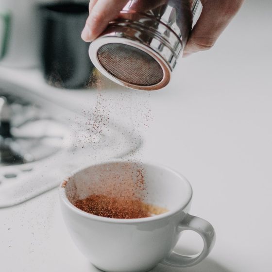 Rhino Cocoa Shaker - Stainless Steel - Coarse